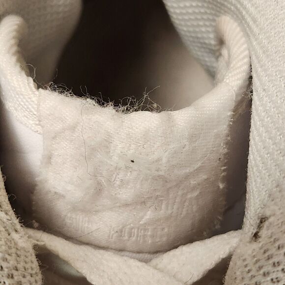 Nike DH2933-111 Air Force 1 GS Size 5Y Triple White Athletic Mid Top Sneakers - Picture 9 of 12